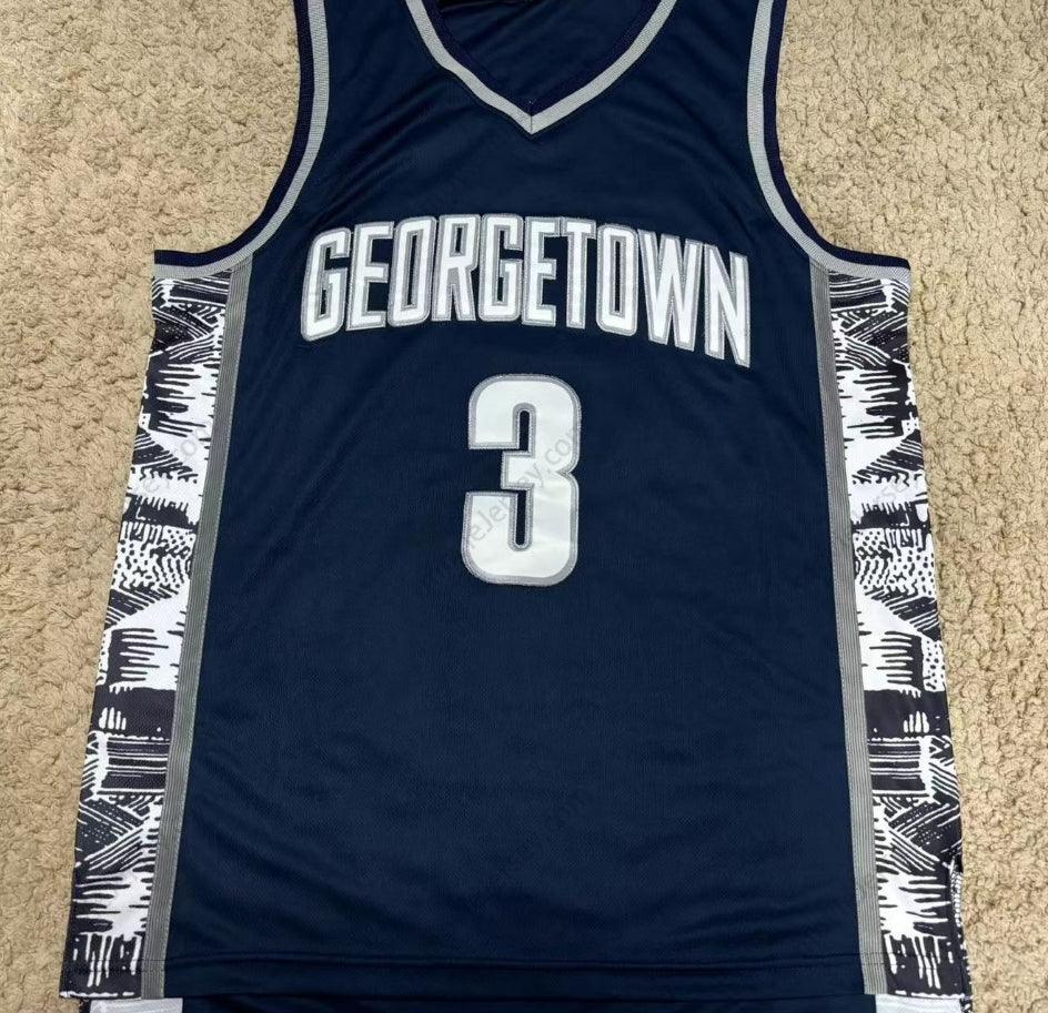 Camiseta de baloncesto retro cosida de Allen Iverson #3 Bethel High School