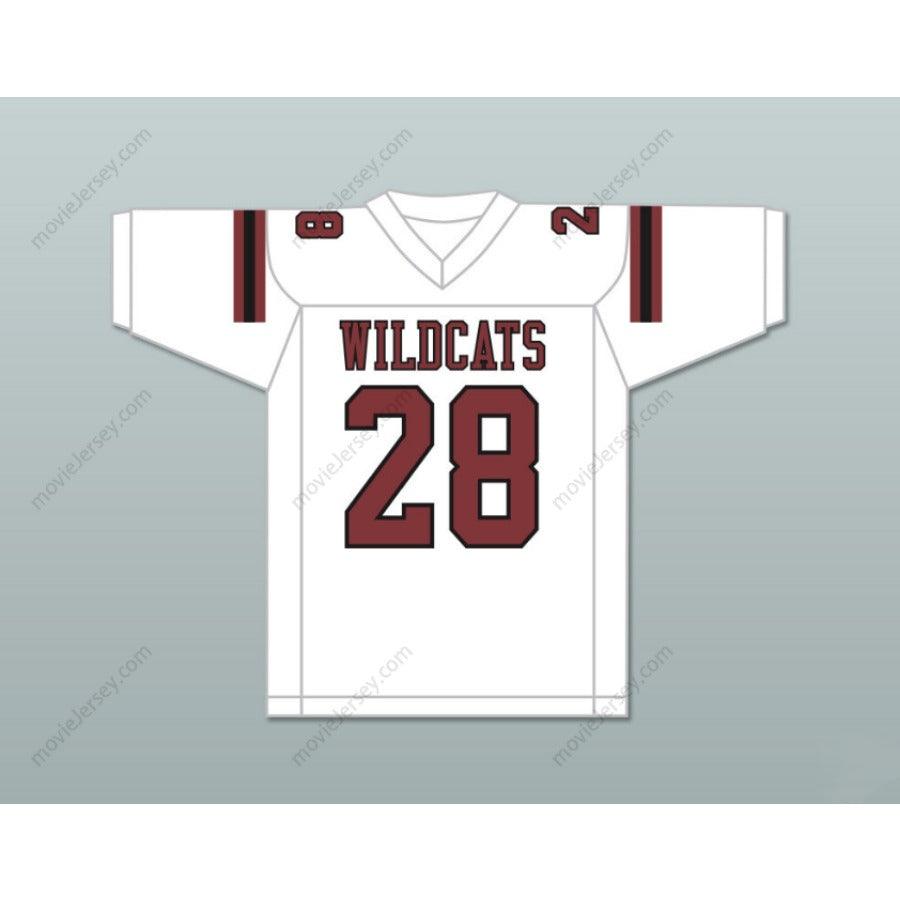 PERSONALIZA Cualquier Nombre Número ADRIAN PETERSON 28 PALESTINE HIGH SCHOOL WILDCATS Camiseta de Fútbol Cosida S-6XL