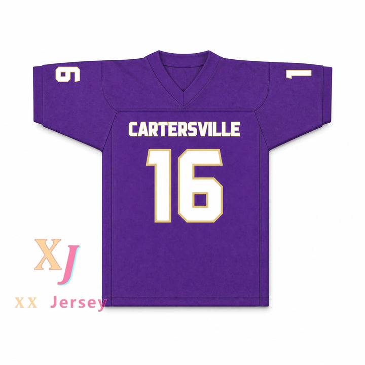CAMISETAS DE FÚTBOL AMERICANO ESCOLAR PERSONALIZADAS TREVOR LAWRENCE 16 TALLAS S-6XL