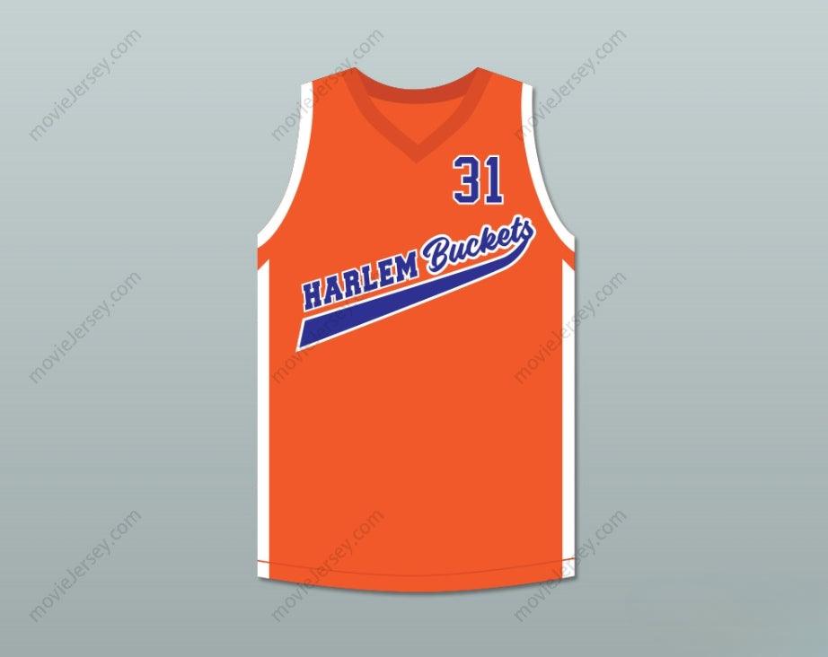 CUSTOM ANY Name Number LIGHTS 31 HARLEM BUCKETS BASKETBALL JERSEY UNCLE DREW Top Stitched S-6XL