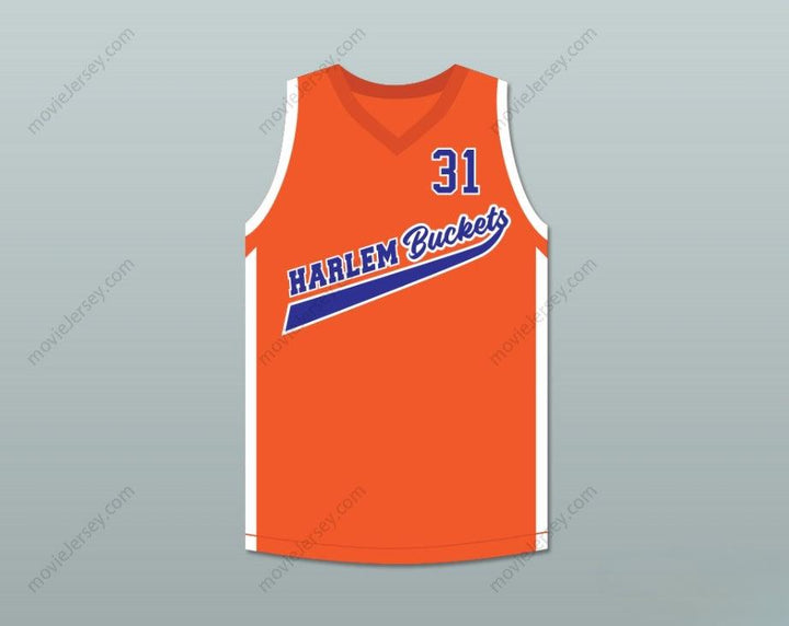 CUSTOM ANY Name Number LIGHTS 31 HARLEM BUCKETS BASKETBALL JERSEY UNCLE DREW Top Stitched S-6XL