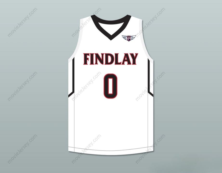 CUSTOM ANY Name Number BOL BOL 0  PREP WHITE BASKETBALL JERSEY 1 Top Stitched S-6XL