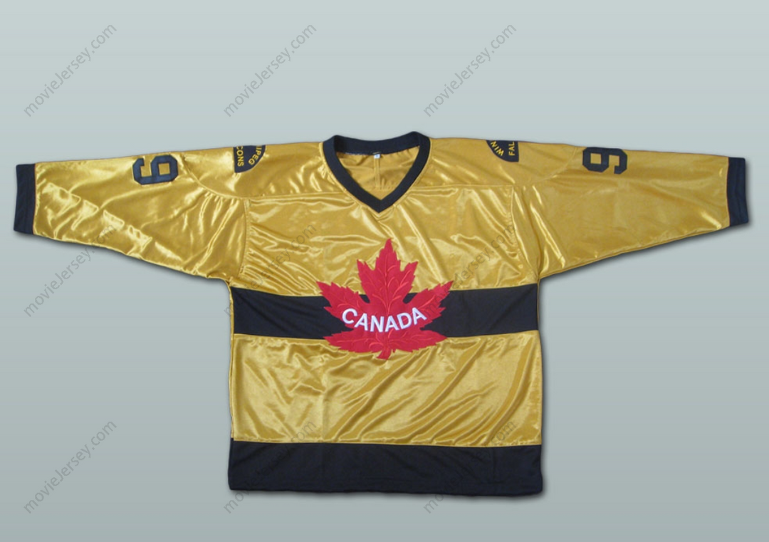 Custom Any Name Number Wayne Gretzky 99 Canada Winnipeg Falcons Hockey JerseyTop Stitched S-6XL