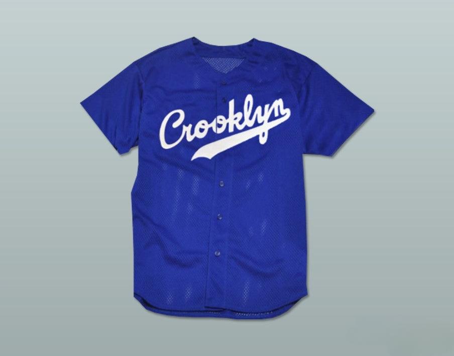 Camiseta de béisbol CROOKLYN personalizada con cualquier nombre o número, costuras superiores S-6XL