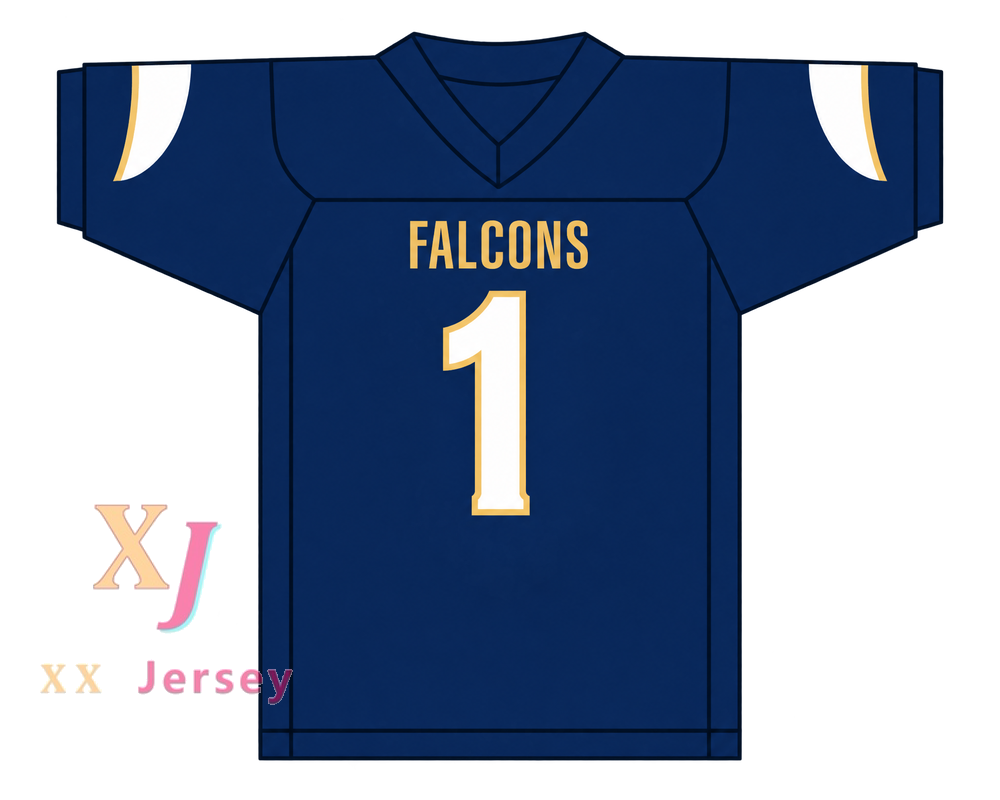 Custom Stefon Diggs 1 Our Lady of Good Counsel High School Falcons Football Jersey