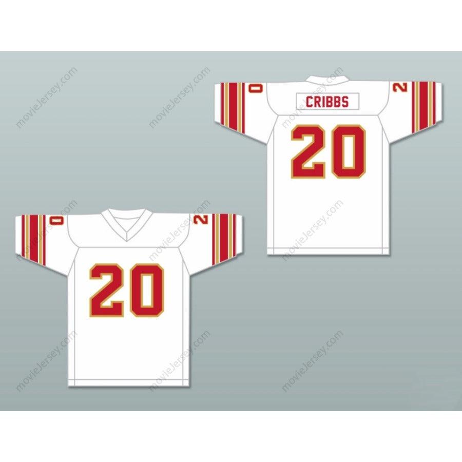 PERSONALIZA Cualquier Nombre Número 1985 USFL JOE CRIBBS 20 BIRMINGHAM STALLIONS ROAD Camiseta de Fútbol Americana Cosida Tallas S-6XL