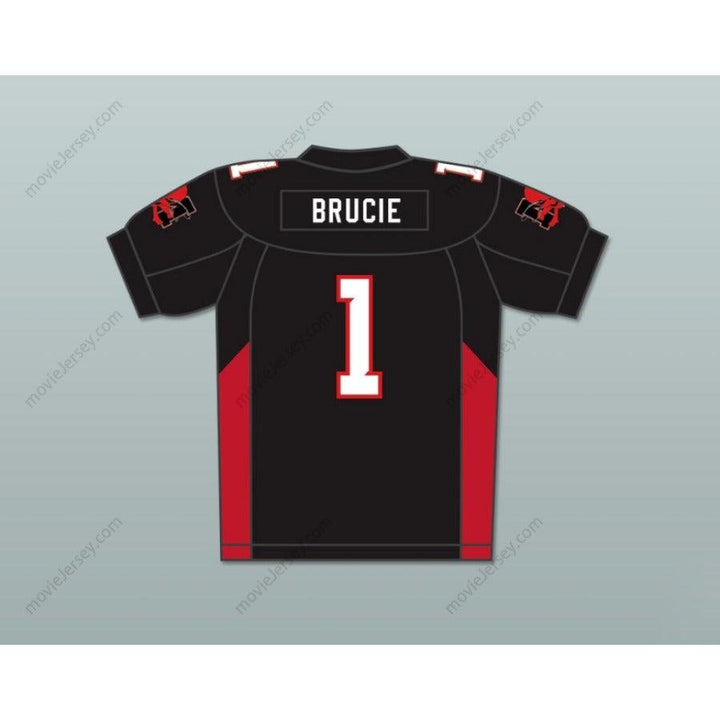 PERSONALIZADO Cualquier Nombre Número NICHOLAS TURTURRO 1 BRUCIE MEAN MACHINE CONVICTS Camiseta de Fútbol Cosida S-6XL