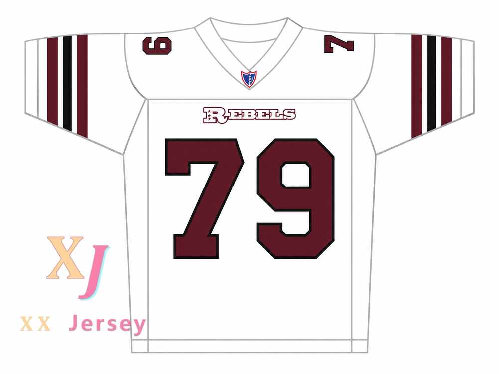 Custom Clarence Monroe 79 Boston Rebels Football Jersey