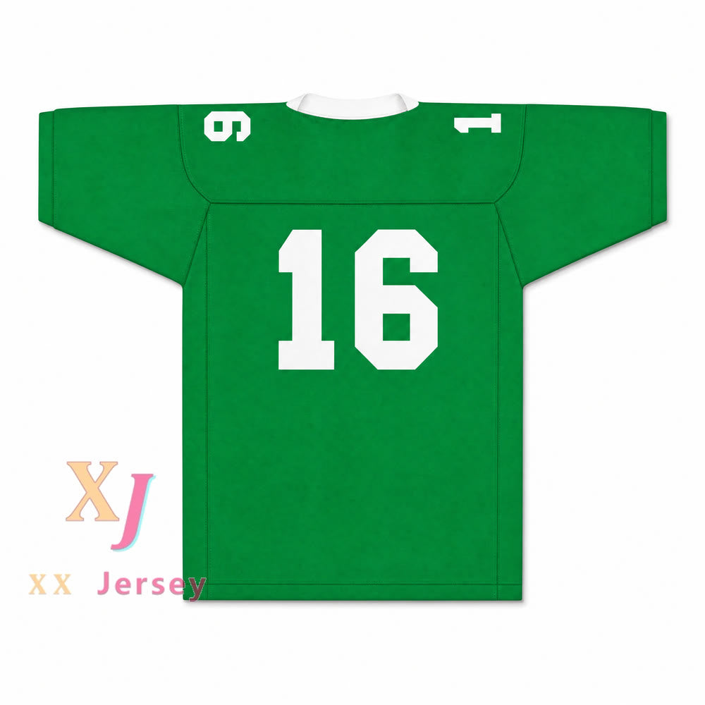 Isidore Newman High School 16 Football Jersey — green back view
