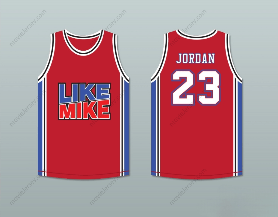 CUSTOM ANY Name Number MICHAEL   23 LIKE MIKE RED BASKETBALL JERSEY NEW Top Stitched S-6XL