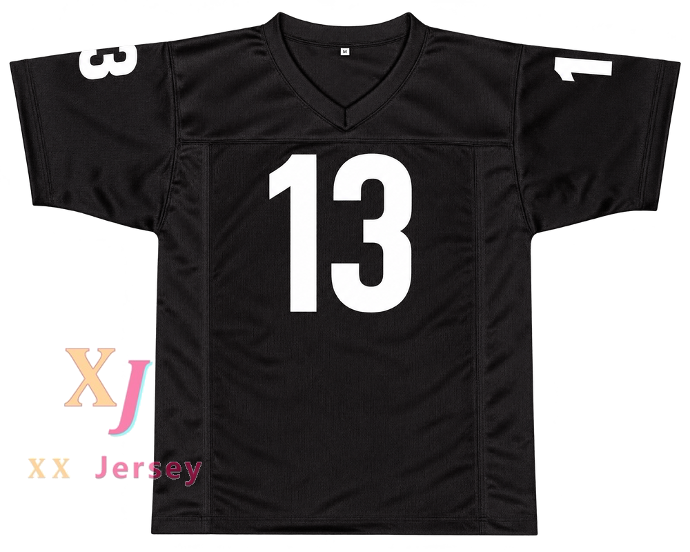 Custom Willie Beamen 13 Miami Sharks Black Football Jersey