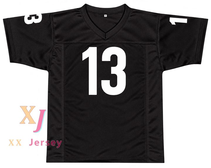 Custom Willie Beamen 13 Miami Sharks Black Football Jersey