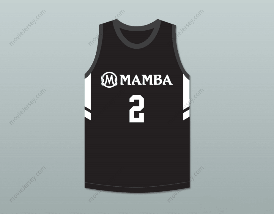 CUSTOM ANY Name Number GIANNA 2 MAMBA BALLERS BLACK BASKETBALL JERSEY VERSION 3 Top Stitched S-6XL