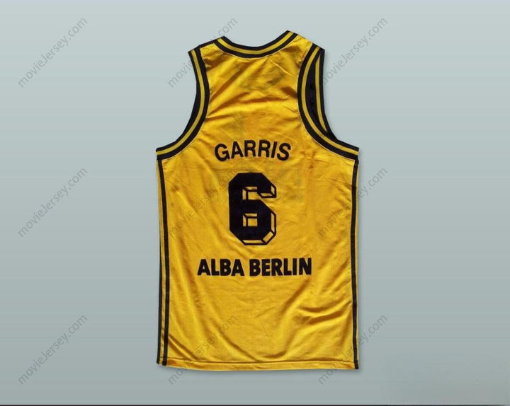 PERSONALIZAR Cualquier Nombre Número KIWANE GARRIS 6 ALBA BERLIN CAMISETA BALONCESTO Cosido S-6XL