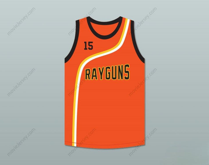 CUSTOM ANY Name Number VINCE CARTER 15 ROSWELL RAYGUNS ORANGE BASKETBALL JERSEY Top Stitched S-6XL