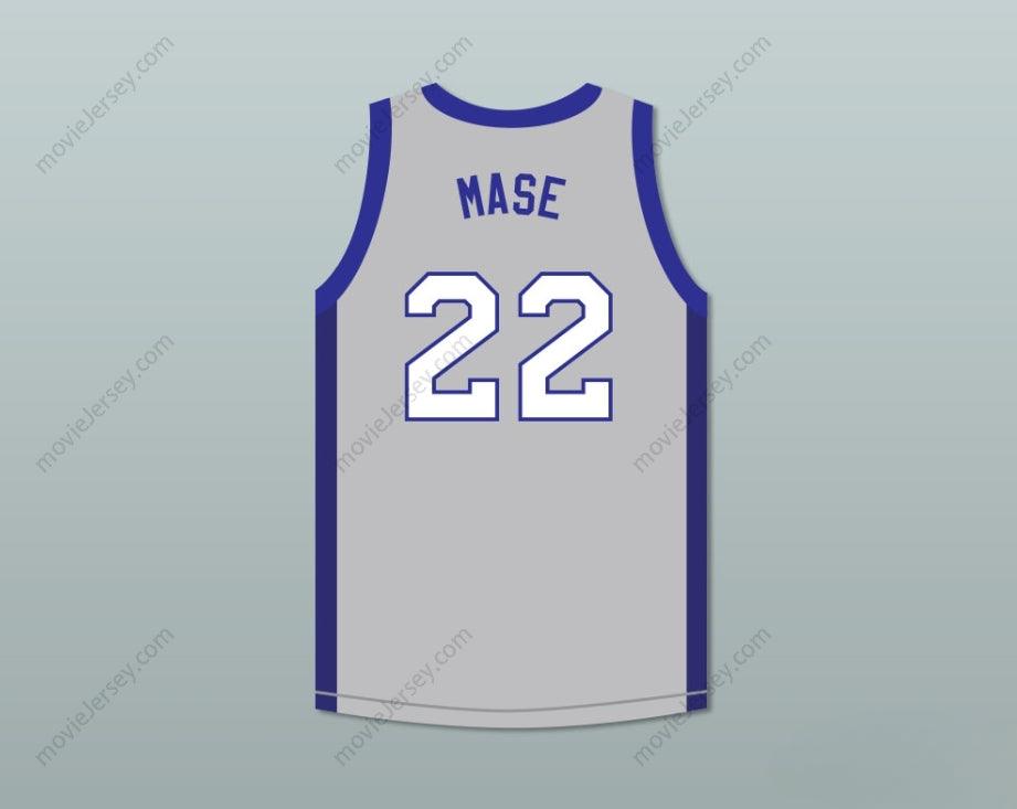 PERSONALIZA Cualquier Nombre Número RAPPER MASE 22 CAMISETA DE BALONCESTO RAMS BORDADA S-6XL