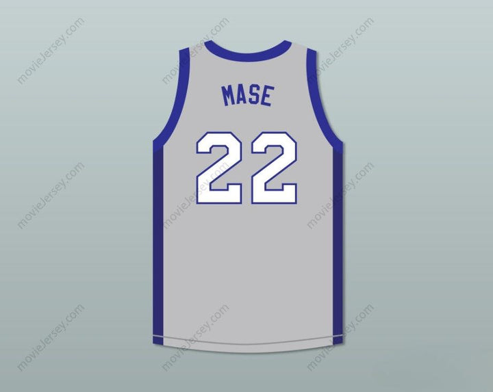 PERSONALIZA Cualquier Nombre Número RAPPER MASE 22 CAMISETA DE BALONCESTO RAMS BORDADA S-6XL