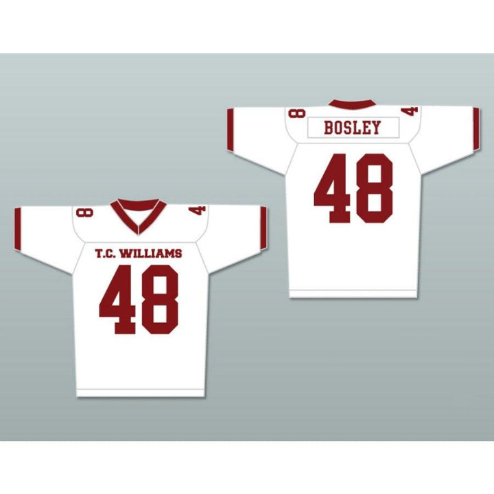 PERSONALIZA Cualquier Nombre Número ALAN BOSLEY 48 T. C. WILLIAMS HIGH SCHOOL TITANS FOOTBALL JERSEY RYAN GOSLING Cosido S-6XL