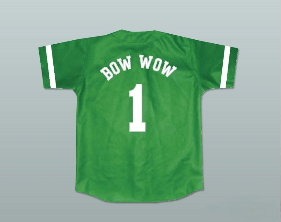 Camiseta de béisbol HARDBALL con número y nombre personalizados de LIL' BOW WOW 1, tema musical, cosido a máquina, S-6XL