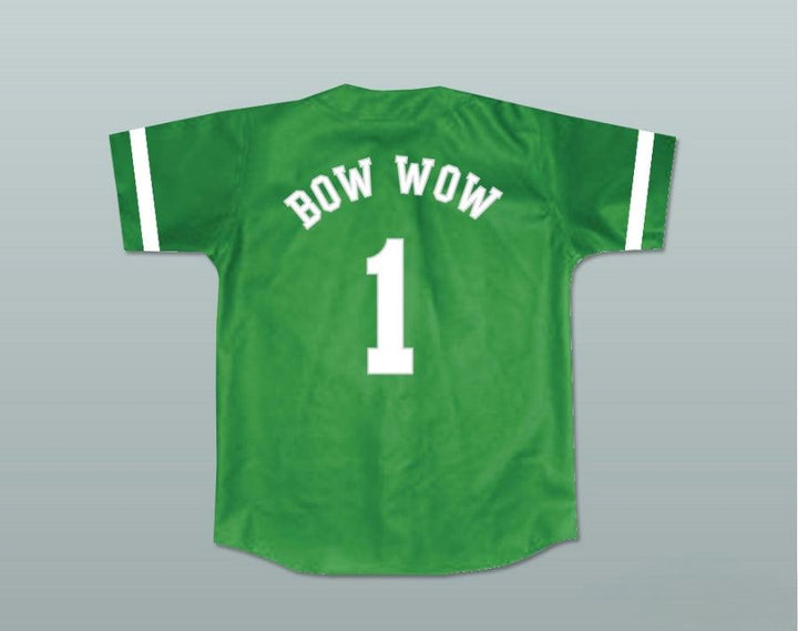 Camiseta de béisbol HARDBALL con número y nombre personalizados de LIL' BOW WOW 1, tema musical, cosido a máquina, S-6XL