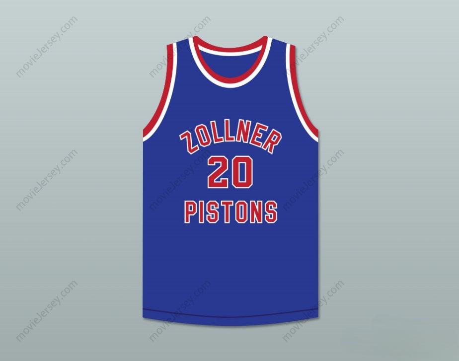 PERSONALIZA CUALQUIER Nombre Número BOBBY MCDERMOTT 20 FORT WAYNE ZOLLNER CAMISETA DE BALONCESTO Cosido S-6XL