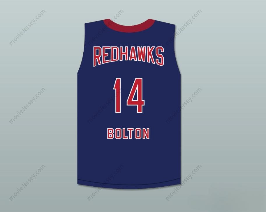 PERSONALIZA Cualquier Nombre Número TROY BOLTON 14 ALBUQUERQUE REDHAWKS CAMISETA BALONCESTO HIGH SCHOOL MUSICAL 2 Cosido S-6XL