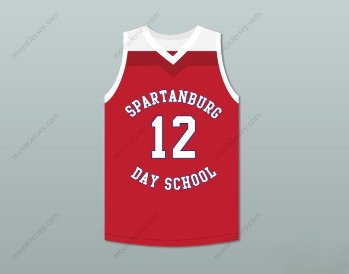 PERSONALIZA Cualquier Nombre Número ZION WILLIAMSON 12 ESCUELA DIURNA GRIFFINS ROJA CAMISETA BALONCESTO 2 Cosida S-6XL