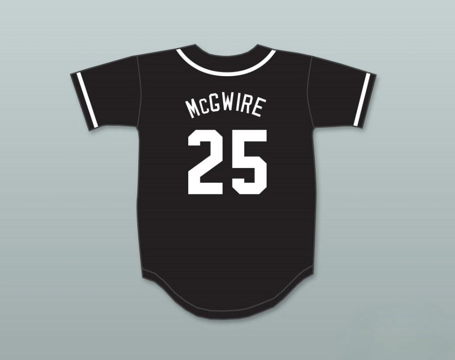 Personalizado Cualquier Nombre Número MARK MCGWIRE 25 AARDVARKS CAMISETA DE BÉISBOL 1.ª EDICIÓN ANUAL ROCK N' JOCK DIAMOND DERBY Confeccionado con Costuras S-6XL