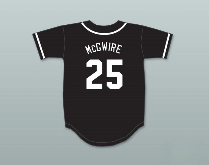 Personalizado Cualquier Nombre Número MARK MCGWIRE 25 AARDVARKS CAMISETA DE BÉISBOL 1.ª EDICIÓN ANUAL ROCK N' JOCK DIAMOND DERBY Confeccionado con Costuras S-6XL