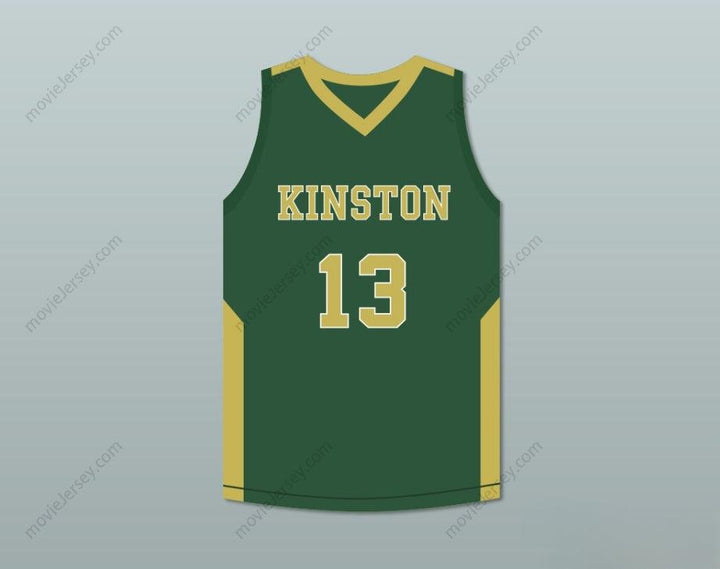 PERSONALIZA Cualquier Nombre Número BRANDON INGRAM 13 CAMISETA DE BALONCESTO VERDE VIKINGS DE PREPARATORIA Con Costura Superior Tallas S-6XL