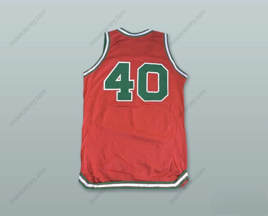 CAMISETA DE BALONCESTO FULTON 40 NARANJA CON CUALQUIER NOMBRE Y NÚMERO, 1 Superior Cosido, Tallas S-6XL