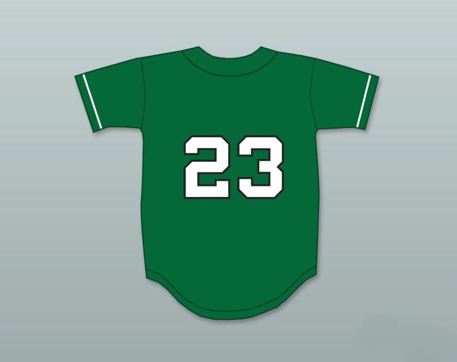 Personalizado Cualquier Nombre Número COLIN KAEPERNICK 23 JOHN H. PITMAN HIGH SCHOOL ORGULLO VERDE CAMISETA DE BÉISBOL 1 Parte Superior Cosida S-6XL