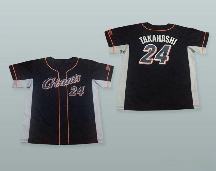 Personalizado Cualquier Nombre Número YOSHINOBU TAKAHASHI 24 YOMIURI GIANTS CAMISETA DE BÉISBOL Cosida S-6XL