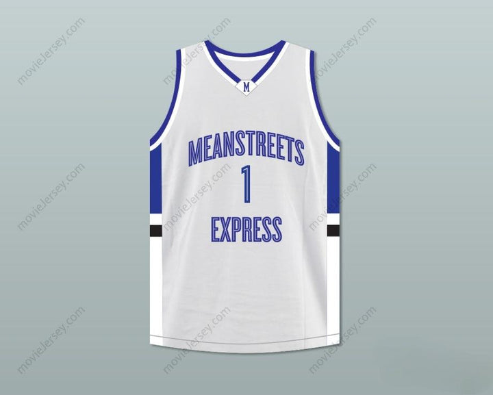 PERSONALIZA Cualquier Nombre Número DERRICK ROSE 1 CAMISETA DE BALONCESTO MEAN STREETS EXPRESS Tallas S-6XL Cosida