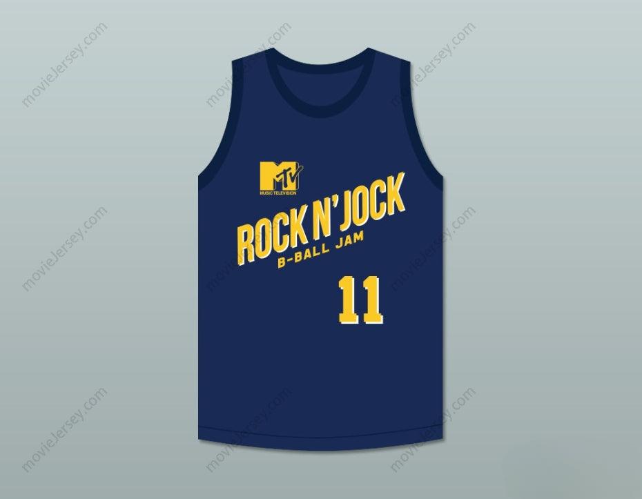CUSTOM ANY Name Number LEONARDO DICAPRIO 11 VIOLATORS BASKETBALL JERSEY SECOND ANNUAL ROCK N' JOCK B-BALL JAM 1992 Top Stitched S-6XL