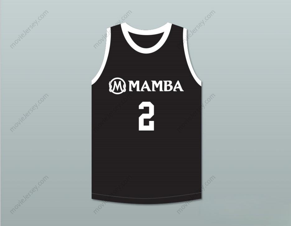 CUSTOM ANY Name Number GIANNA 2 MAMBA BALLERS BLACK BASKETBALL JERSEY VERSION 4 Top Stitched S-6XL