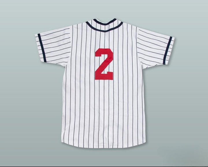 Camiseta de béisbol a rayas blancas de la Liga Negra con cualquier nombre y número personalizado, BLACK CRACKERS 2, con costuras superiores S-6XL