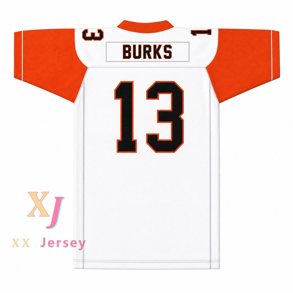PERSONALIZADA Cualquier Nombre Número TREYLON BURKS 13 WARREN HIGH SCHOOL LUMBERJACKS Camiseta de Fútbol Cosida Tallas S-6XL