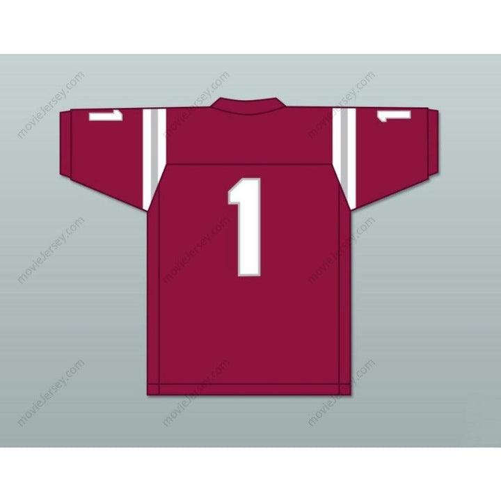 Personaliza cualquier nombre MAROON JOHN METCHIE III Camiseta de fútbol SAINTS de ST. JAMES SCHOOL con costuras S-6XL