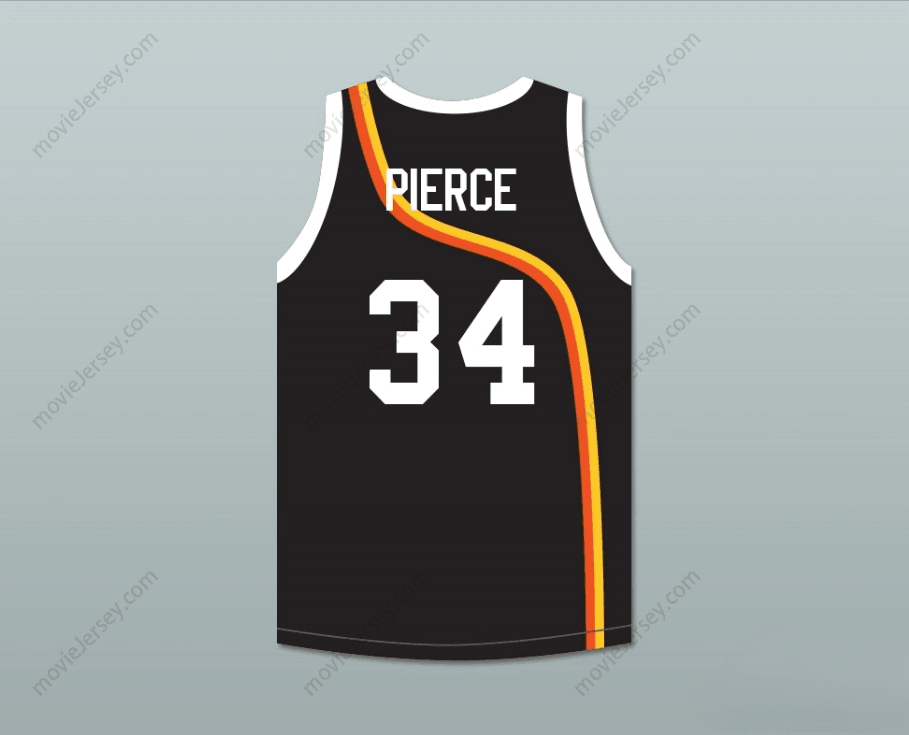 CUSTOM ANY Name Number PAUL PIERCE 34 ROSWELL RAYGUNS BLACK BASKETBALL JERSEY Top Stitched S-6XL