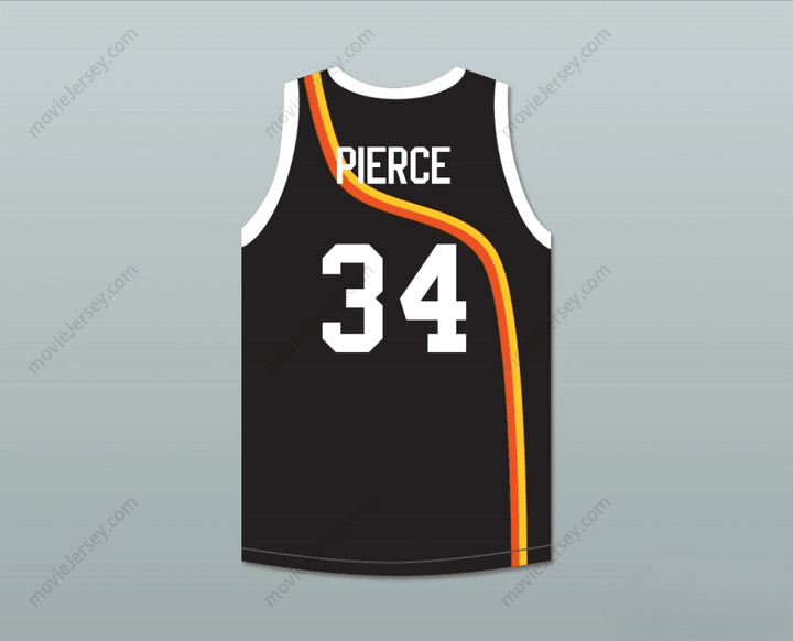 CUSTOM ANY Name Number PAUL PIERCE 34 ROSWELL RAYGUNS BLACK BASKETBALL JERSEY Top Stitched S-6XL