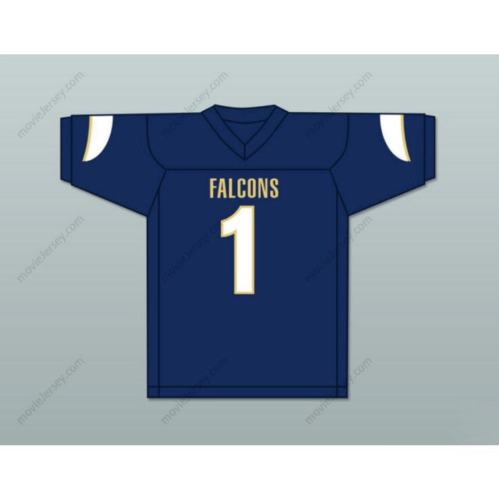 PERSONALIZA CUALQUIER Nombre Número STEFON DIGGS 1 OUR LADY OF GOOD COUNSEL HIGH SCHOOL FALCONS Camiseta de Fútbol con Costuras S-6XL