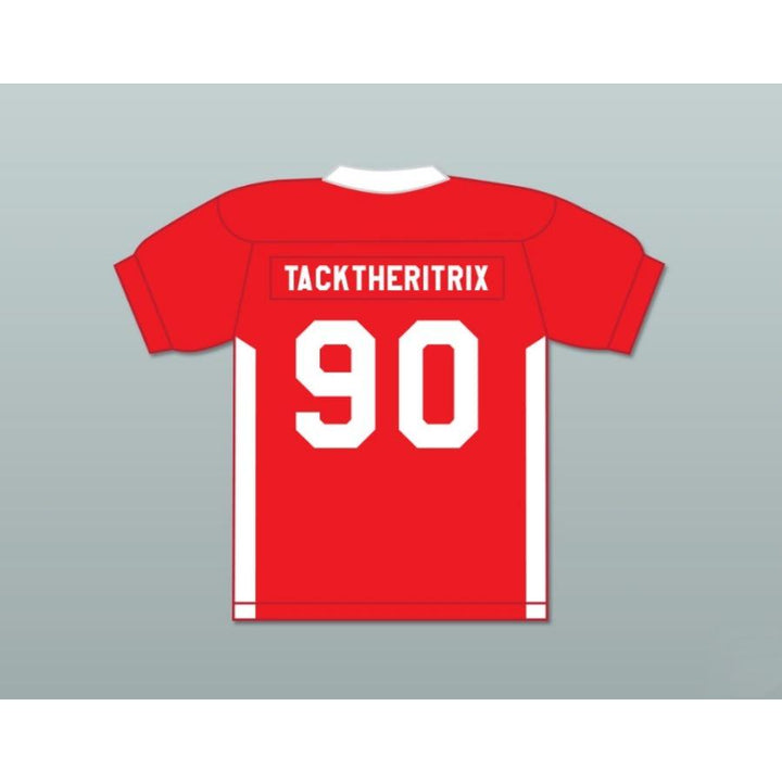 CAMISETA DE FÚTBOL PERSONALIZADA con NOMBRE y NÚMERO ACKMERIUS TACKTHERITRIX 90 EAST KERSY PEELE, Costuras Reforzadas S-6XL