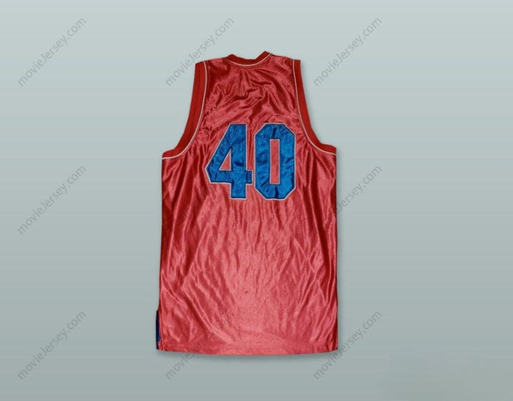 CUSTOM ANY Name Number HAITI 40 RED BASKETBALL JERSEY Top Stitched S-6XL