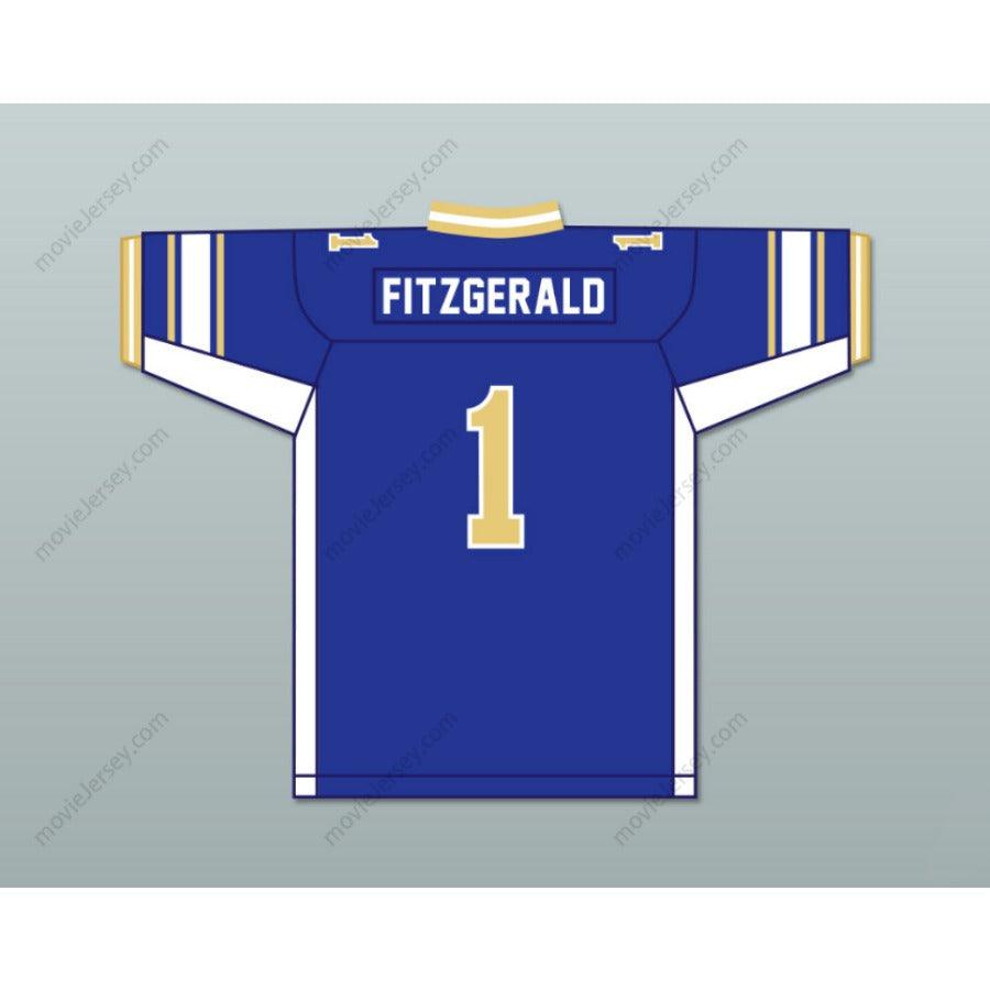 PERSONALIZADA Cualquier Nombre Número LARRY FITZGERALD 1 ACADEMY OF HOLY ANGELS STARS Camiseta de Fútbol Bordada Tallas S-6XL