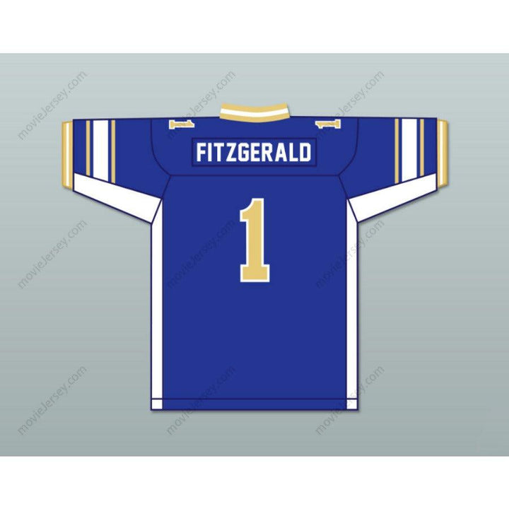 PERSONALIZADA Cualquier Nombre Número LARRY FITZGERALD 1 ACADEMY OF HOLY ANGELS STARS Camiseta de Fútbol Bordada Tallas S-6XL