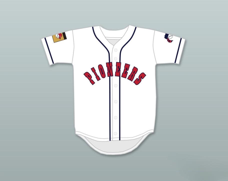 Custom Any Name Number LLOYD LACOMBE 55 PIONEERS HOME BASEBALL JERSEY HARDBALL SITCOM Top Stitched S-6XL