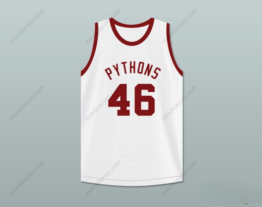 CUSTOM ANY Name Number WINSTON RUNNING HAWK 46  PYTHONS BASKETBALL JERSEY THE FISH THAT SAVED  Top Stitched S-6XL