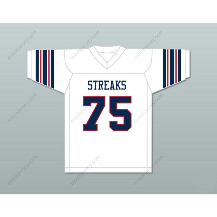 PERSONALIZA CUALQUIER Nombre Número ORLANDO PACE 75 SANDUSKY HIGH SCHOOL BLUE STREAKS Camiseta de Fútbol Cosida Tallas S-6XL