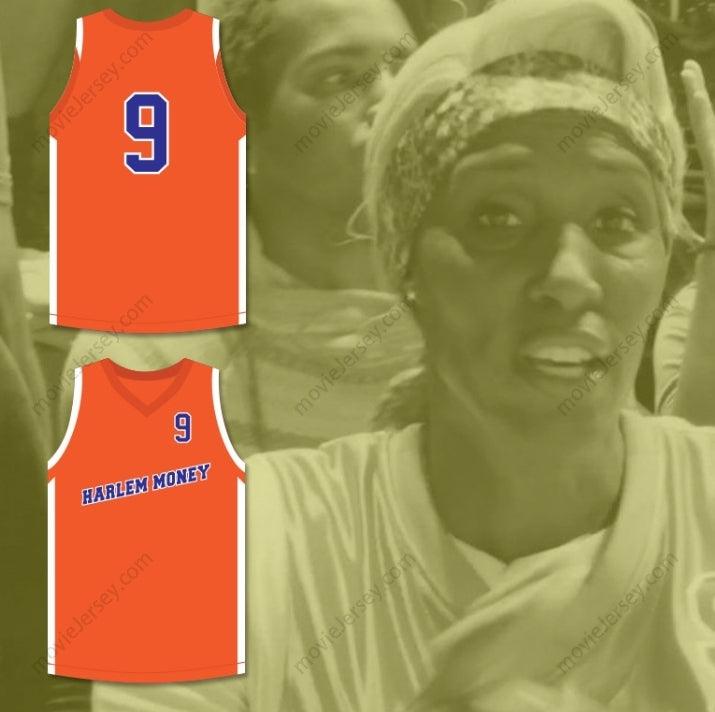PERSONALIZA CUALQUIER Nombre Número LISA LESLIE BETTY LOU 9 HARLEM MONEY CAMISETA DE BALONCESTO UNCLE DREW Confeccionado con costuras S-6XL